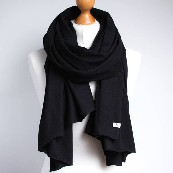 Cotton JERSEY scarf wrap, scarf made of 100% cotton jersey, all season cotton jersey, scarves wraps cotton, unisex scarf