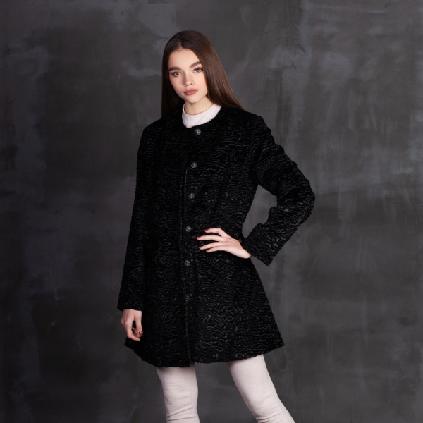 Tulip Women Coats. Faux Fur Coats. French Coat. Basic Fur Coats. Casual Fur Coat. Coat Jacket. Exclusive eco furs by Tissavel (France)