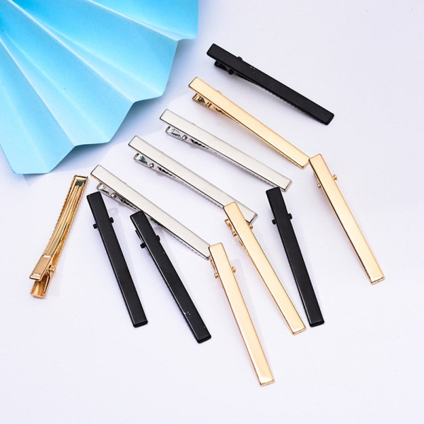 20/50 pcs Metal Hair clips,Alligator Clip,Flat Surface Setting Blank Hairpin,Cab Base,Blank Barrette,Jewelry Making,wholesale(7000-42)