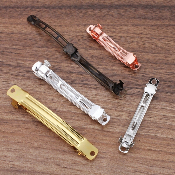 10 pcs 50-80mm Stainless steel French barrettes,Hair Barrettes,Blank Barrettes,Baby Clips,DIY Hair Clips Jewelry Making Base(7000-143)