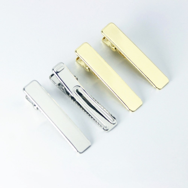 10cps/lot 3.6cm/4.9cm Hair Clips stainless steel Hairpin Blank Base for Diy Jewelry Making Pearl Hair Clip Setting craft supplies,BB clip
