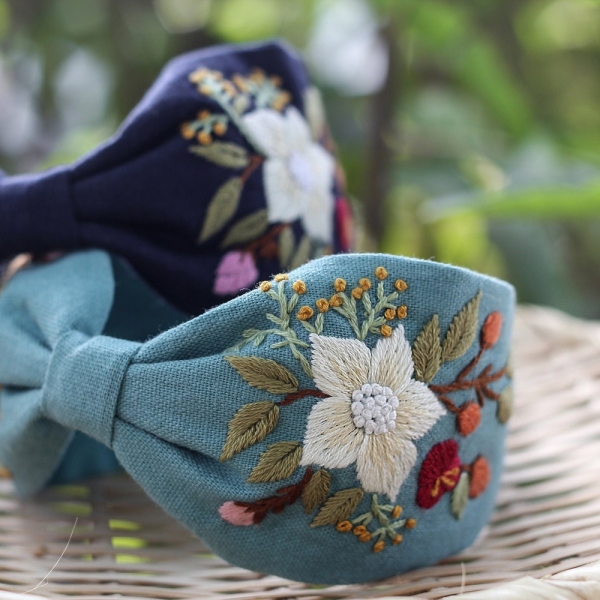 Hand Embroidered Headband | Unique and Stylish Hair Accessory | Handmade Boho Chic Headband for Women | Gift For Her | Birthday Gift