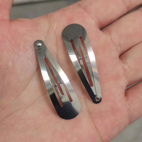 Hair Clip Base,Anti-rust Stainless Steel Hair Clips Fashion Hairpin Blank Base for Diy Jewelry Making Pearl Hair Clip Setting supplies