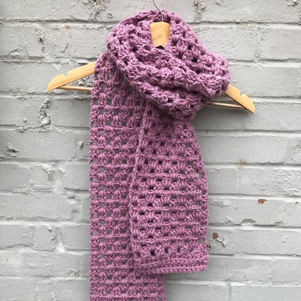 Crochet Scarf, Crochet Scarf Pattern, Easy Scarf, Easy Scarf Pattern, Women's Scarf Pattern, Easy Crochet Scarf Pattern, Beginners Crochet