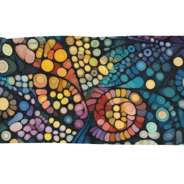 Avant Garde Modern Abstract Effervescence Women's Scarf  - Add a touch of Modern Sophistication to your wardrobe with this artistic scarf.