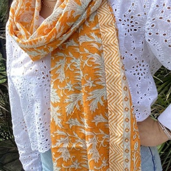 Scarf Boho Scarf, Cotton Scarf, Women's Scarf, Stole, Pareo, Sarong, Women's Gift