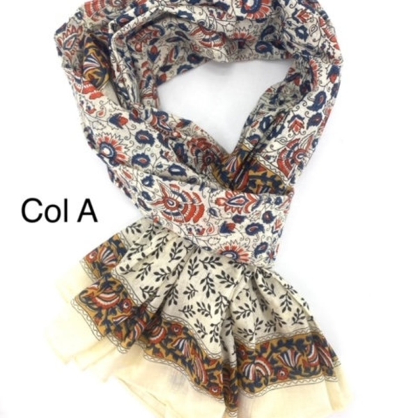 Boho cotton women's scarf, scarf, women's scarf, stole, pareo, sarong, women's gift