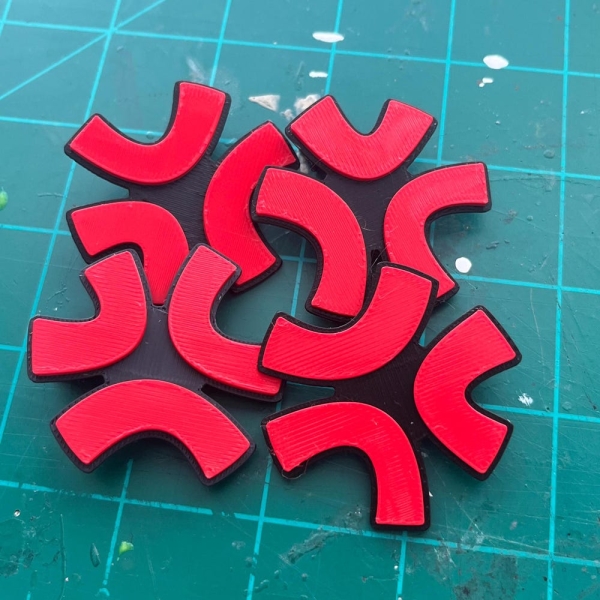 Anime Anger Symbol Hair Pin