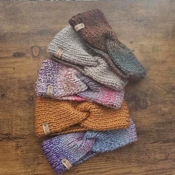 Women's Headband - Turban Headband - Knitted Headband - Ear-warmer - Knitted Winter Headband - Fall Headband - Knit Ear Warmer