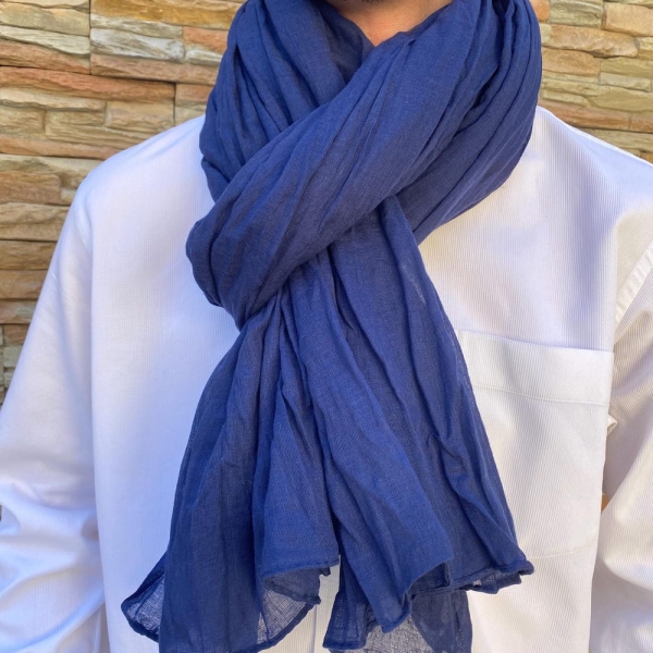 Men's scarf cotton - Gift for him - Elegance and Comfort
