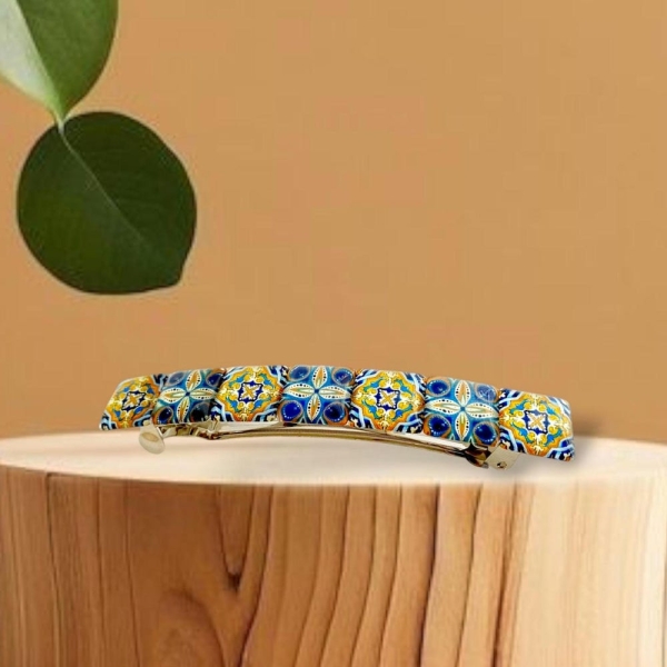 Handmade Hair Barrette Clip for Women – Unique Hair Accessories for Thick Hair – Elegant Gift for Her