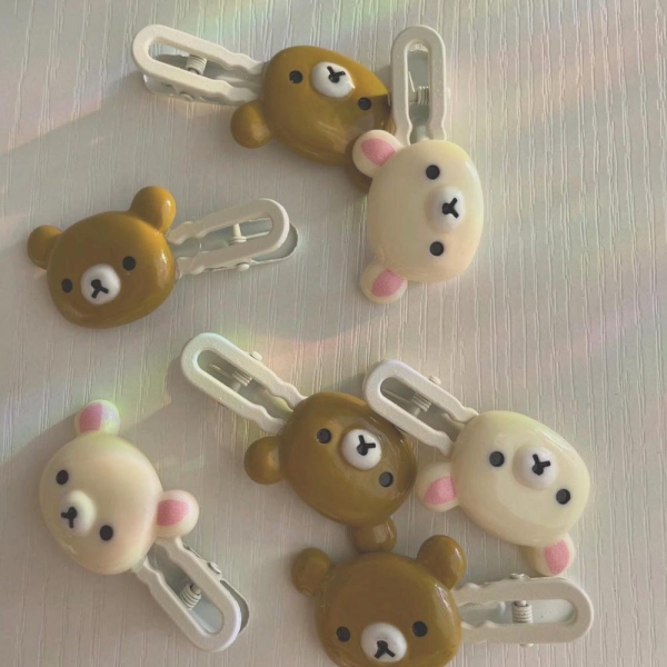 Rilakkuma hair clips